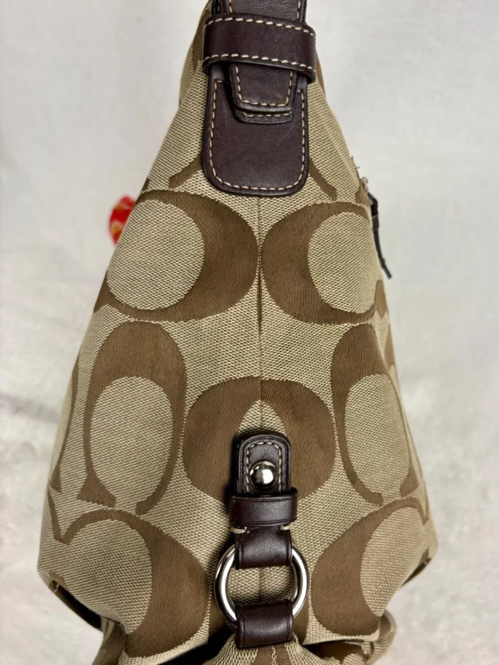 Coach Vintage Y2K Signature Canvas Hobo